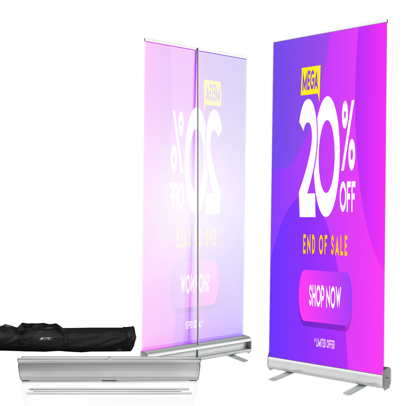 20%OFF SALE BANNER RETRACTABLE