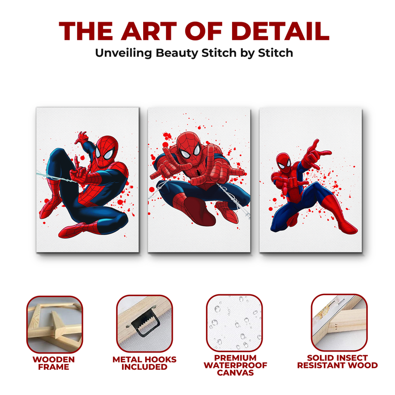 ONLY SPIDERMAN CANVAS DECOR