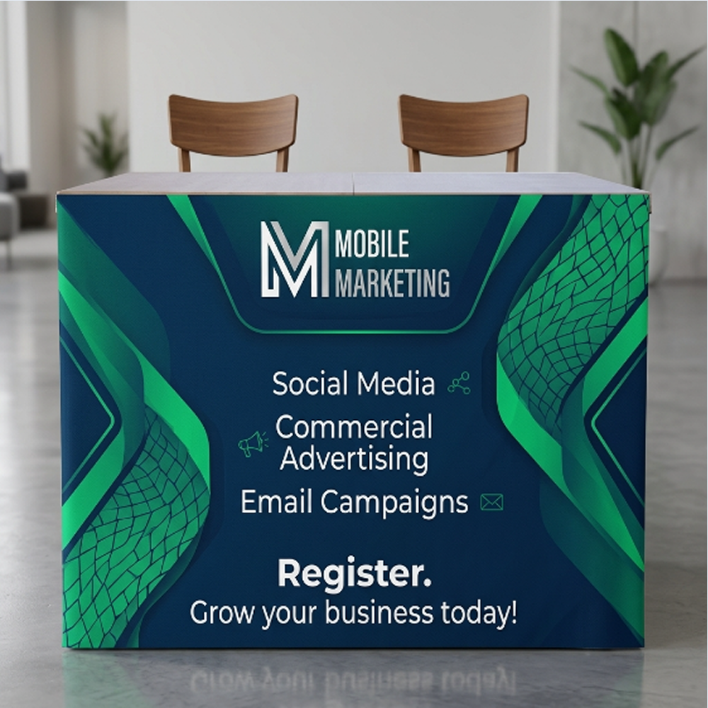 Custom Table Front Banners