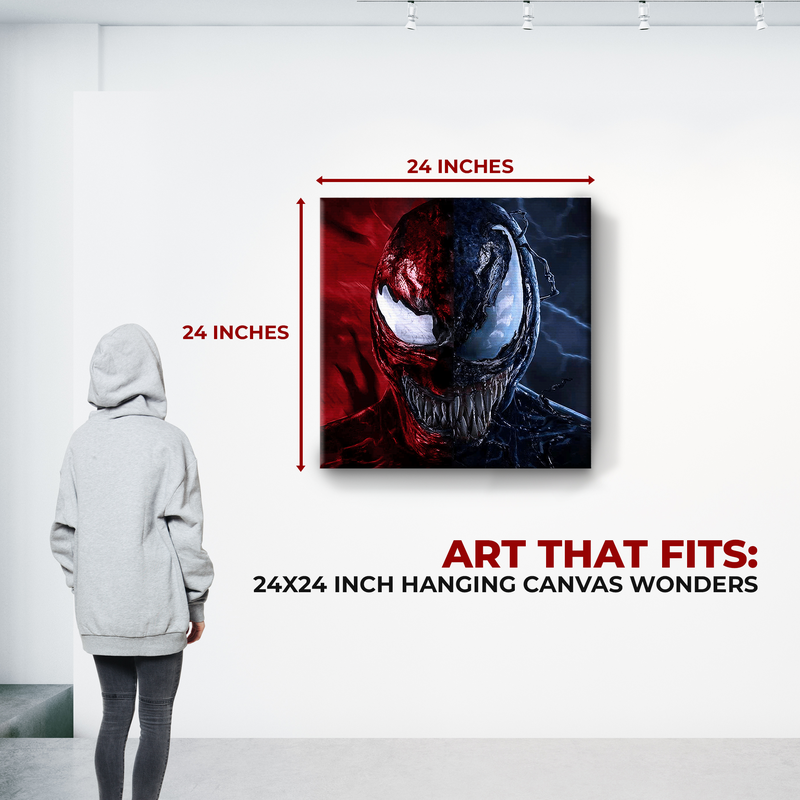 VENOM & CARNAGE WALL CANVAS