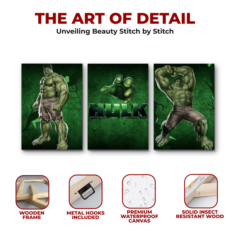 HULK CANVAS DECOR