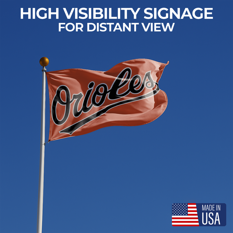 BALTIMORE ORIOLES FLAG