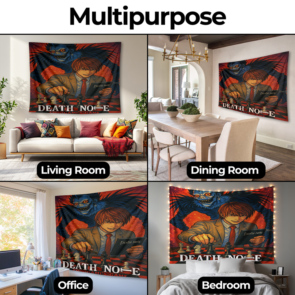 DEATH NOTE: SHINIGAMI'S GAME WALL TAPESTRY