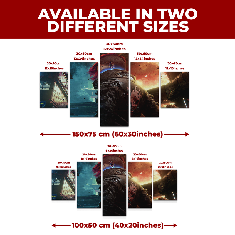 CYBER-PUNK WALL CANVAS