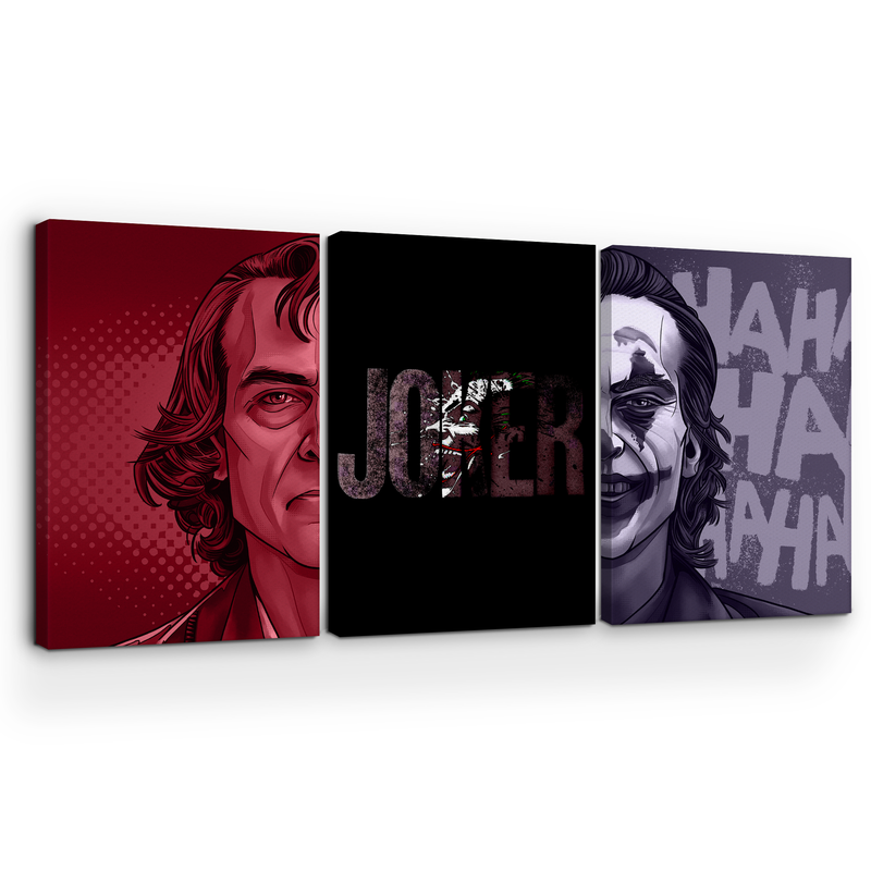 JOKER THE MOVIE WALL CANVAS