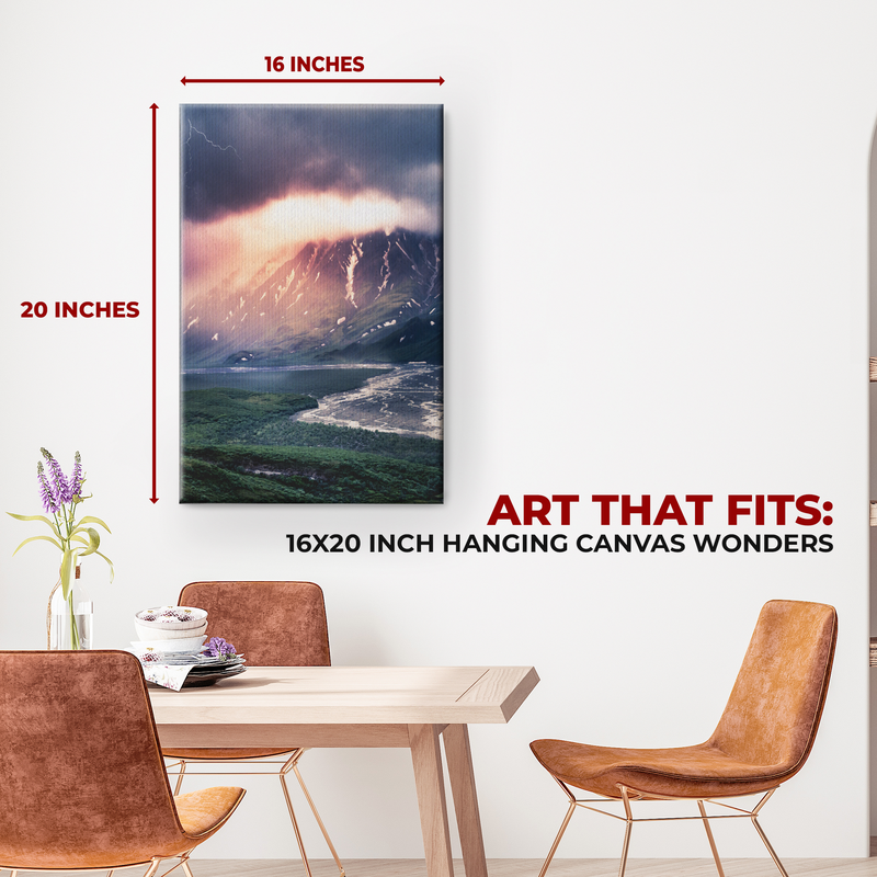 THUNDERSTORM WALL CANVAS DECOR