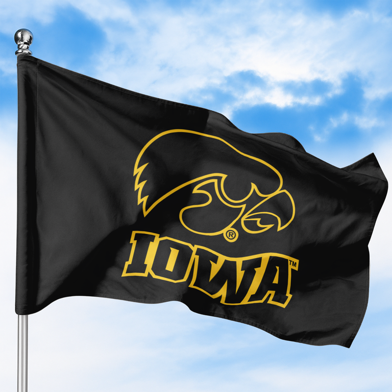 IOWA UNIVERSITY FLAG