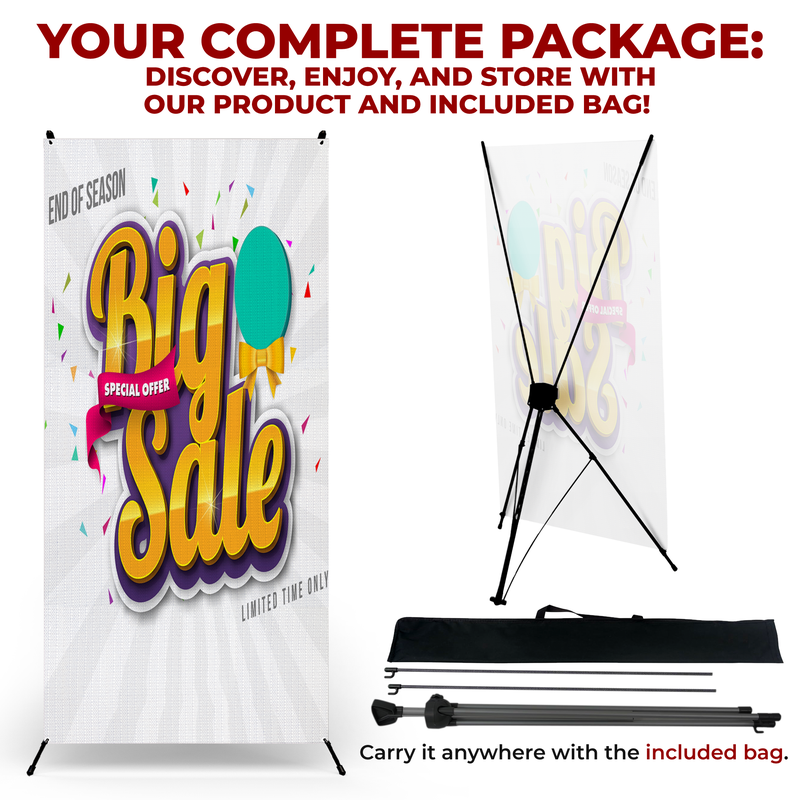 BIG SALE X-BANNER