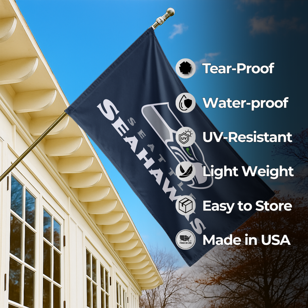 SEATTLE SEAHAWKS FLAG