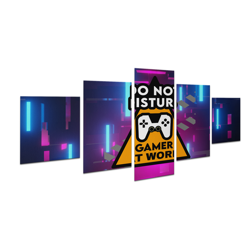 DO NOT DISTURB WALL CANVAS