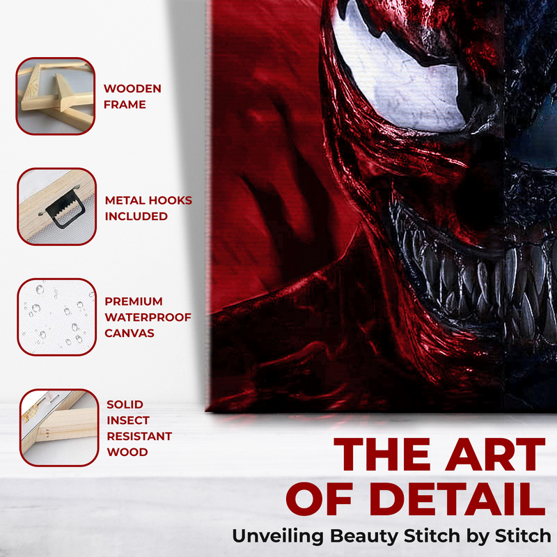 VENOM & CARNAGE WALL CANVAS