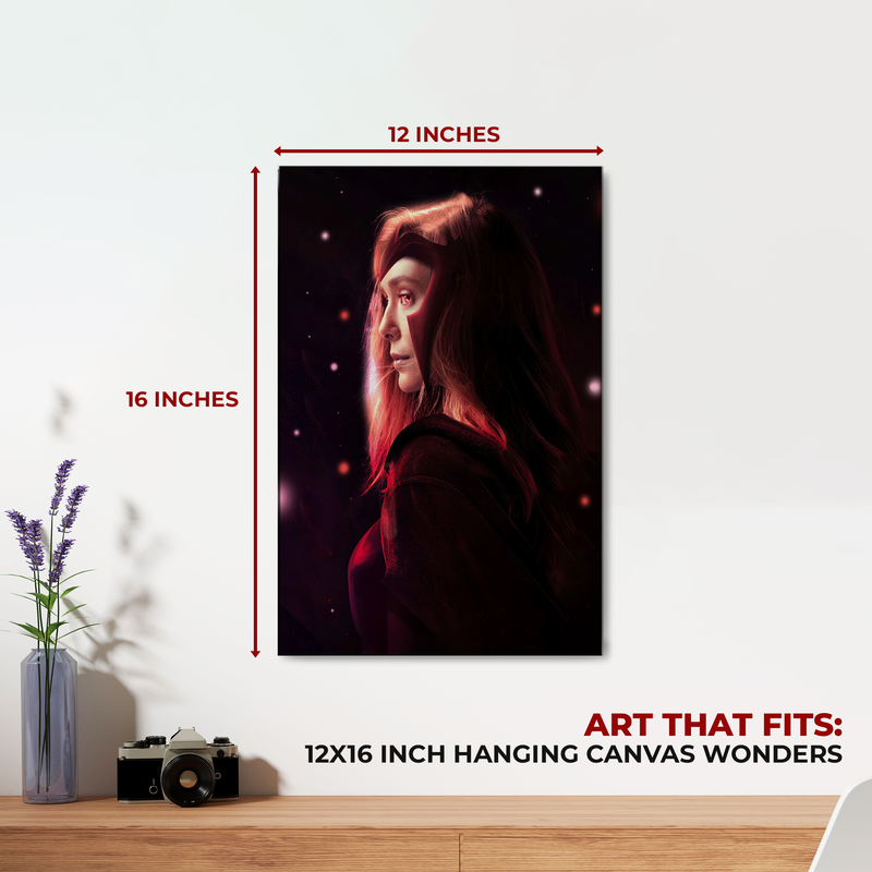 SCARLET WITCH WALL CANVAS DECOR