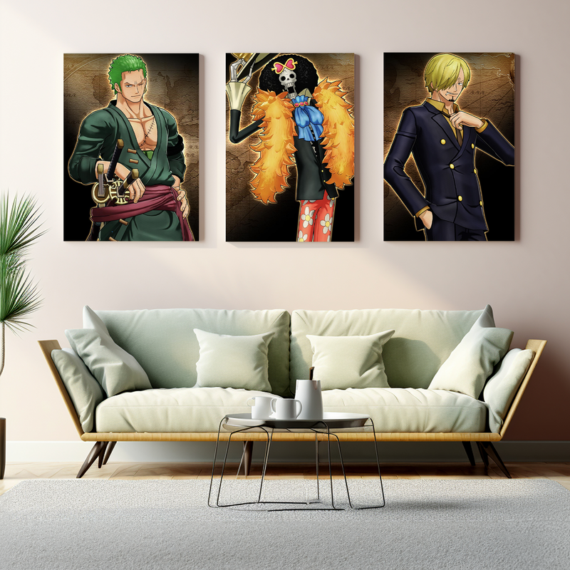 ONE PIECE WALL CANVAS