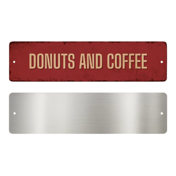 DONUTS & COFFEE SIGN