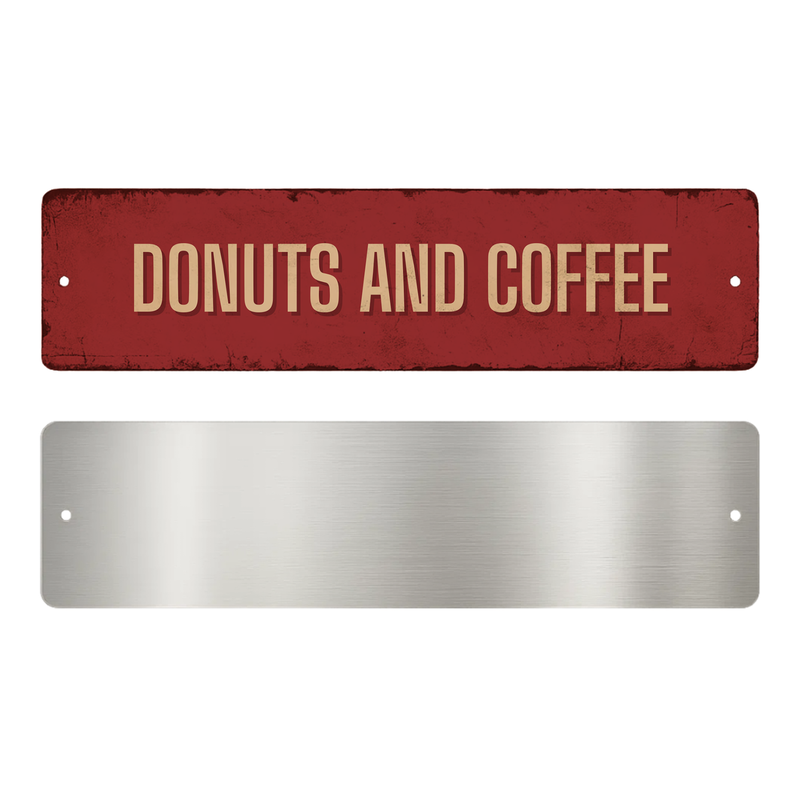 DONUTS & COFFEE SIGN