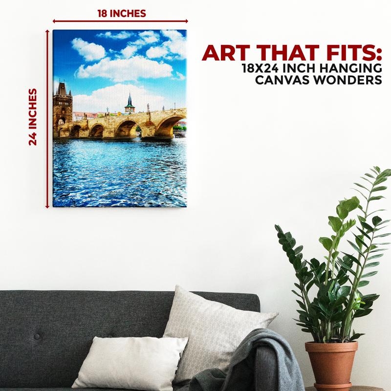 CHARLES BRIDGE PRAGUE CANVAS DECOR