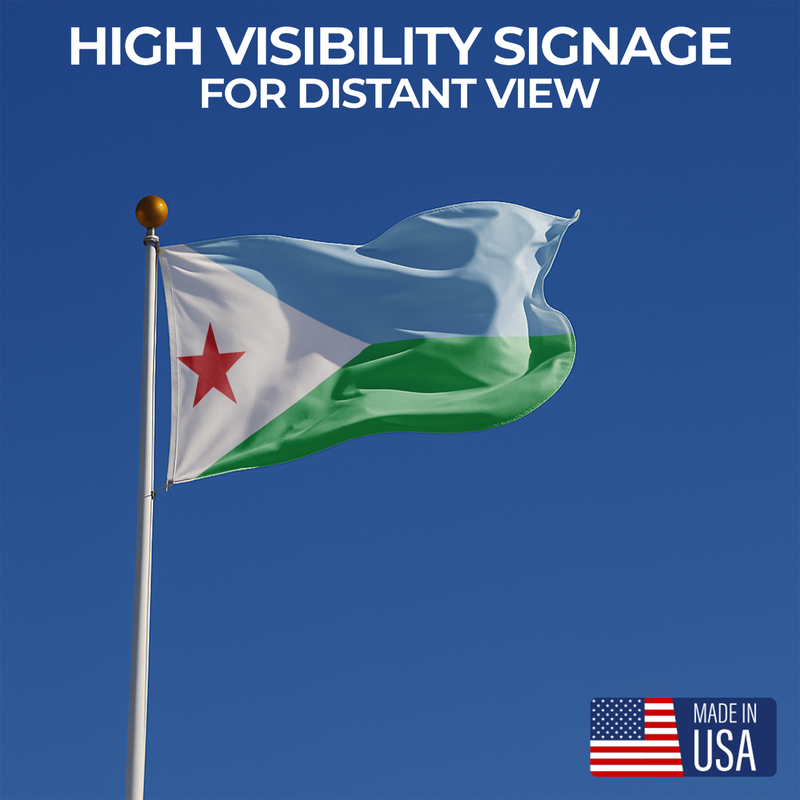 DJIBOUTI FLAG