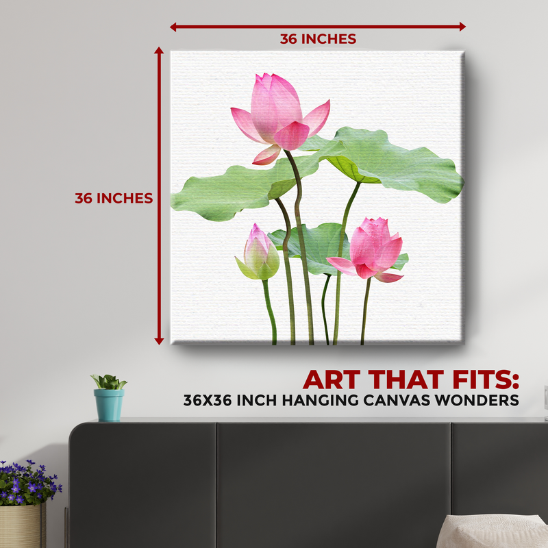 LOTUS FLOWER CANVAS