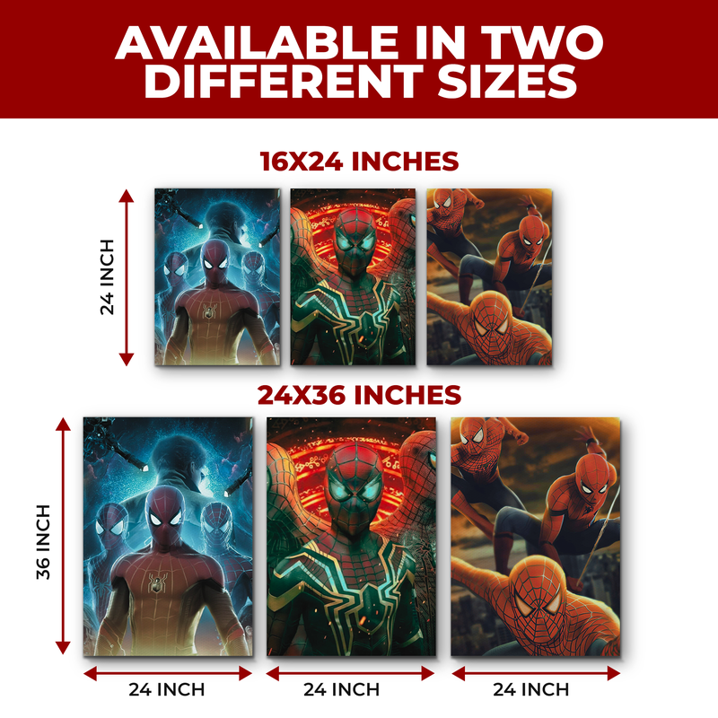 SPIDERMAN UNIVERSE CANVAS DECOR