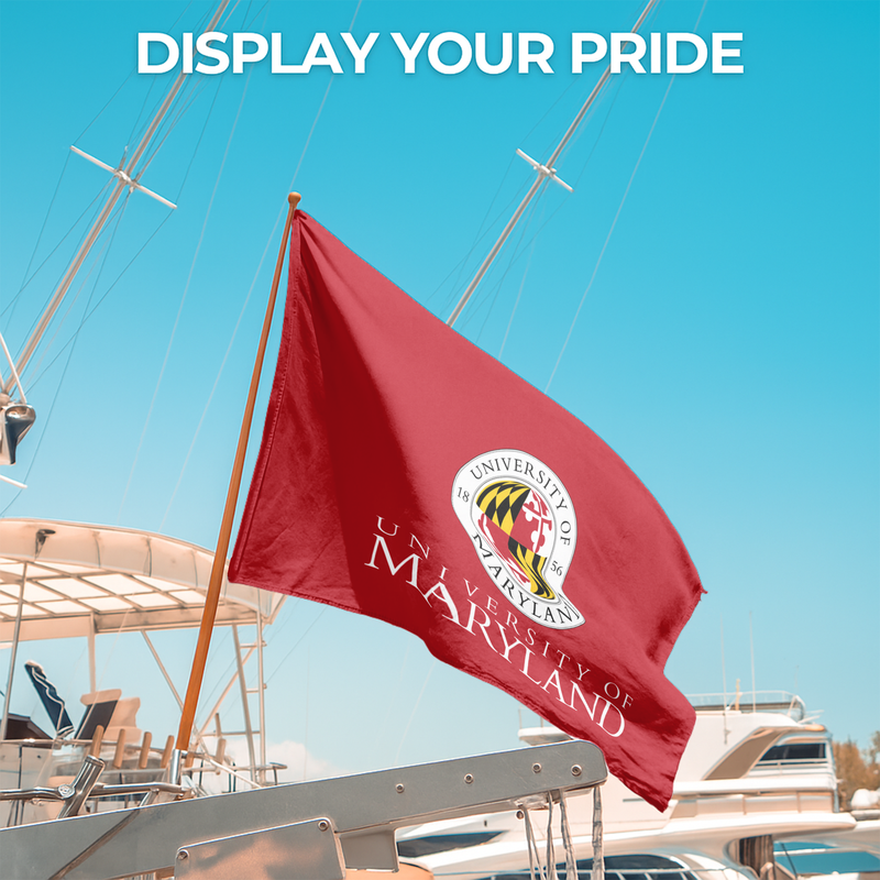 MARYLAND UNIVERSITY FLAG