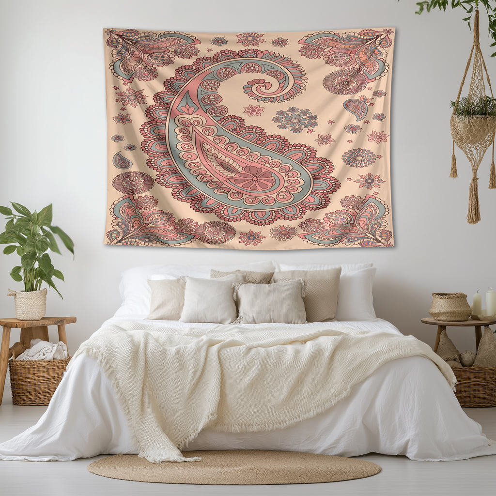 PASTEL PAISLEY TAPESTRY