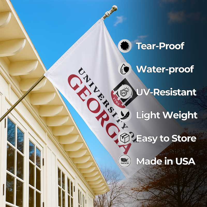 GEORGIA UNIVERSITY FLAG