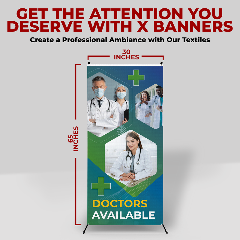 DOCTORS AVAILABLE X-BANNER