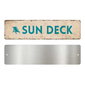 SUN DECK SIGN