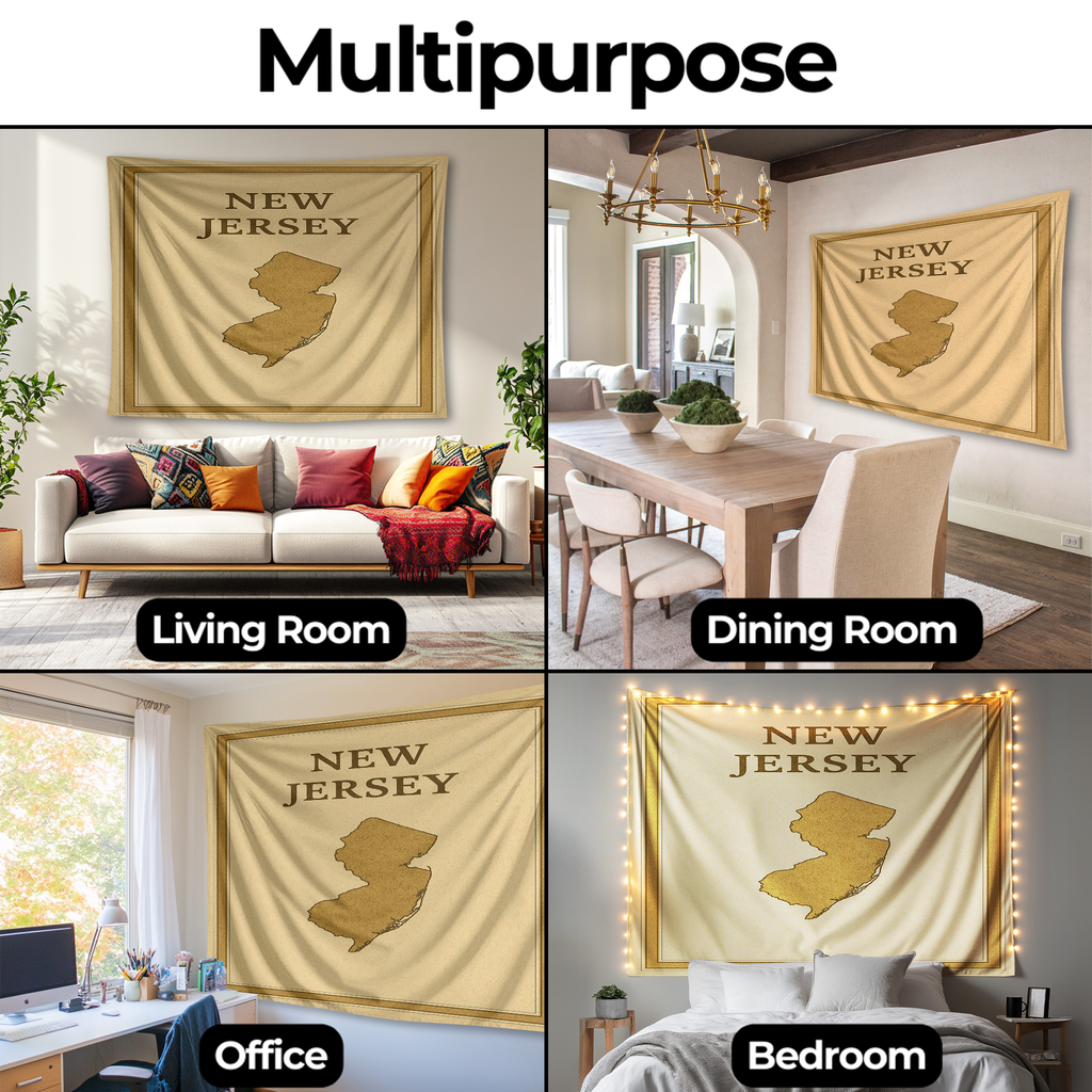 NEW JERSEY WALL TAPESTRY