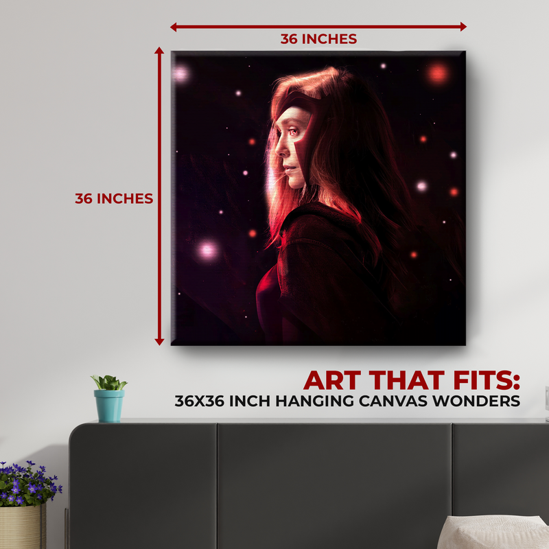 SCARLET WITCH WALL CANVAS DECOR