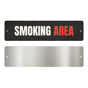 SMOKING AREA SIGN