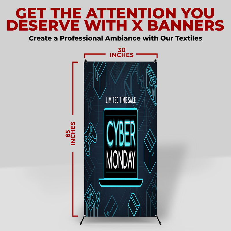 CYBER MONDAY X-BANNER