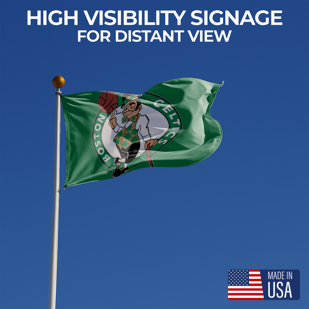 BOSTON CELTICS FLAG