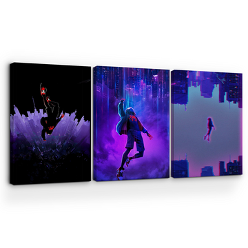 SPIDERMAN MORALESVERSE CANVAS DECOR