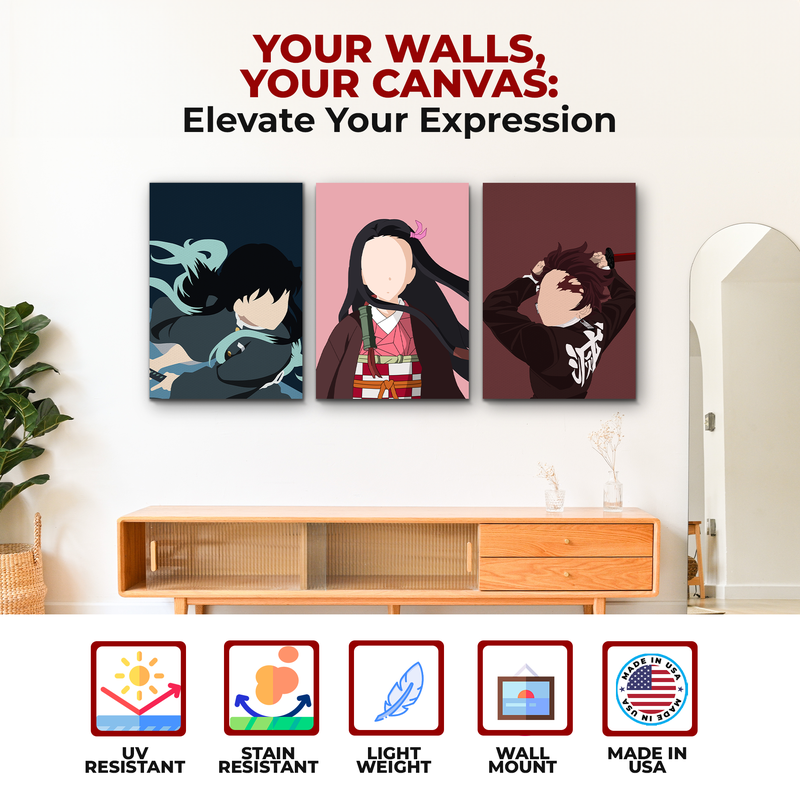 DEMON SLAYER WALL CANVAS
