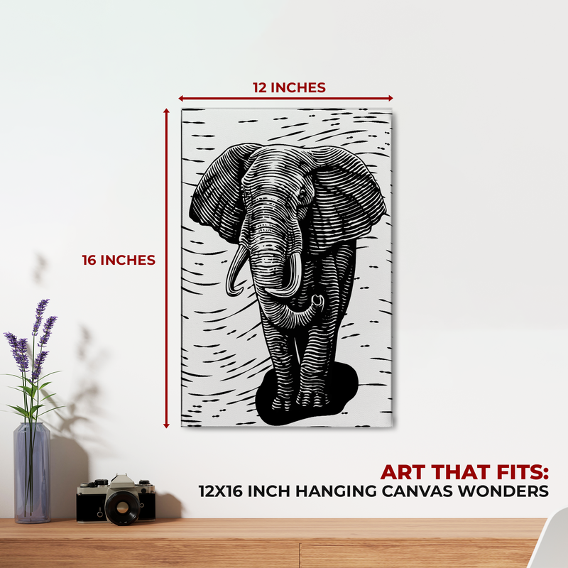 ELEPHANT CANVAS DECOR