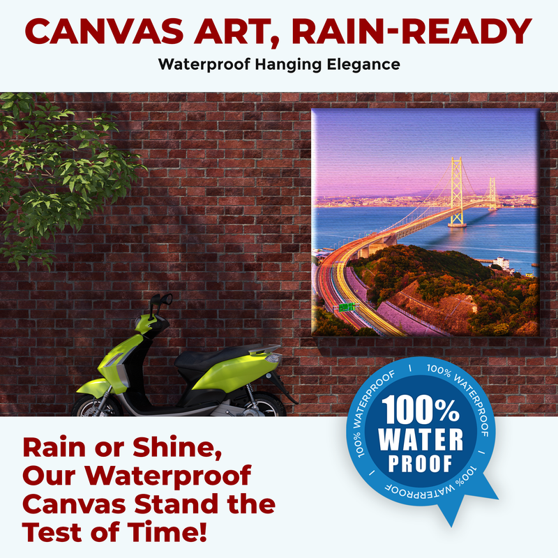 AKASHI-KAIKYO BRIDGE JAPAN CANVAS DECOR