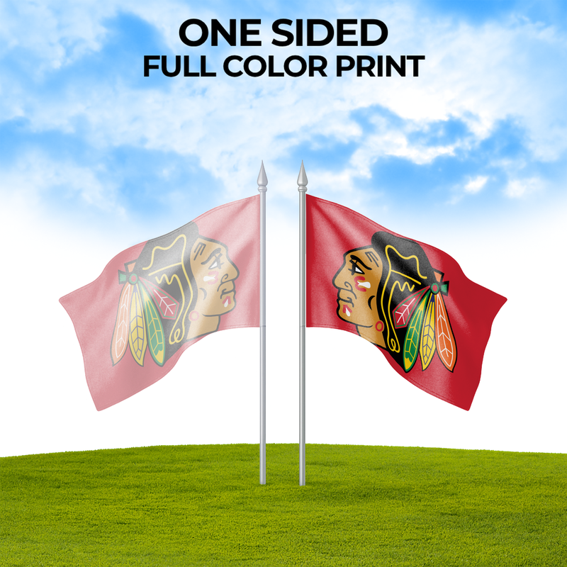 CHICAGO BLACKHAWKS FLAG