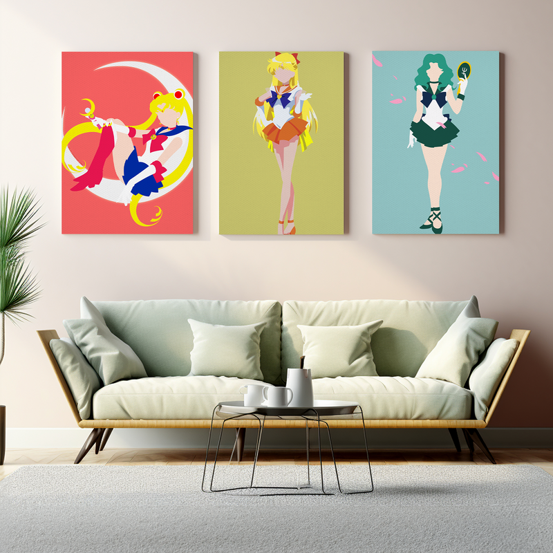 SAILOR MOON WALL CANVAS