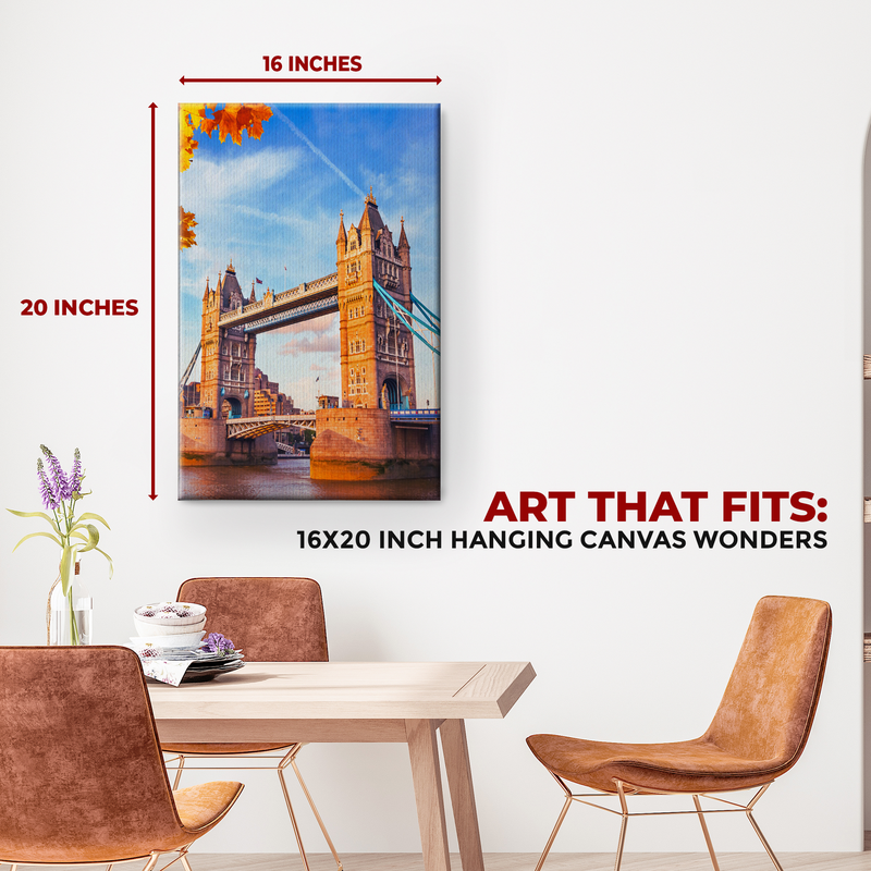 LONDON TOWER BRIDGE CANVAS DECOR