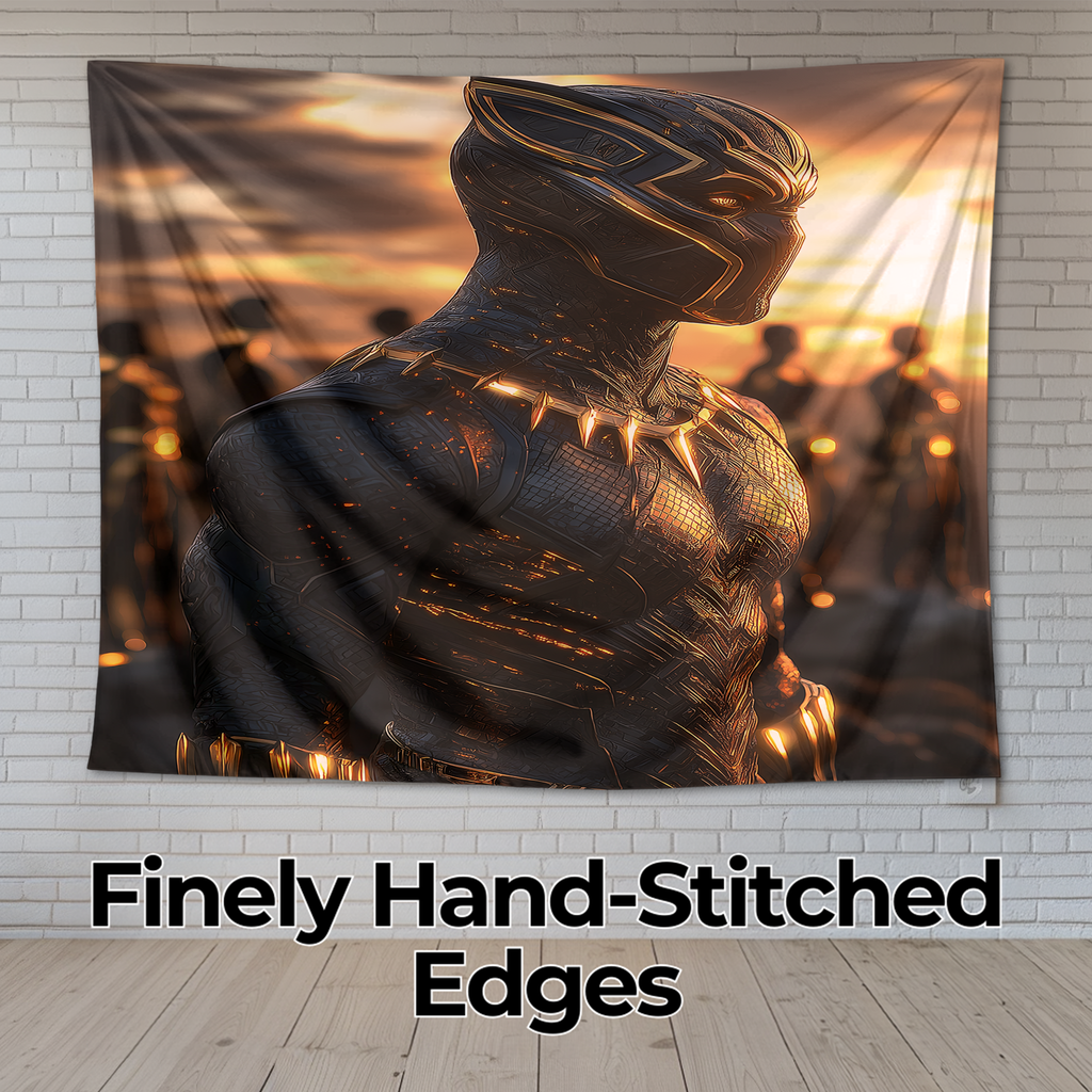 WAKANDA FOREVER: VIBRANIUM RISE WALL TAPESTRY