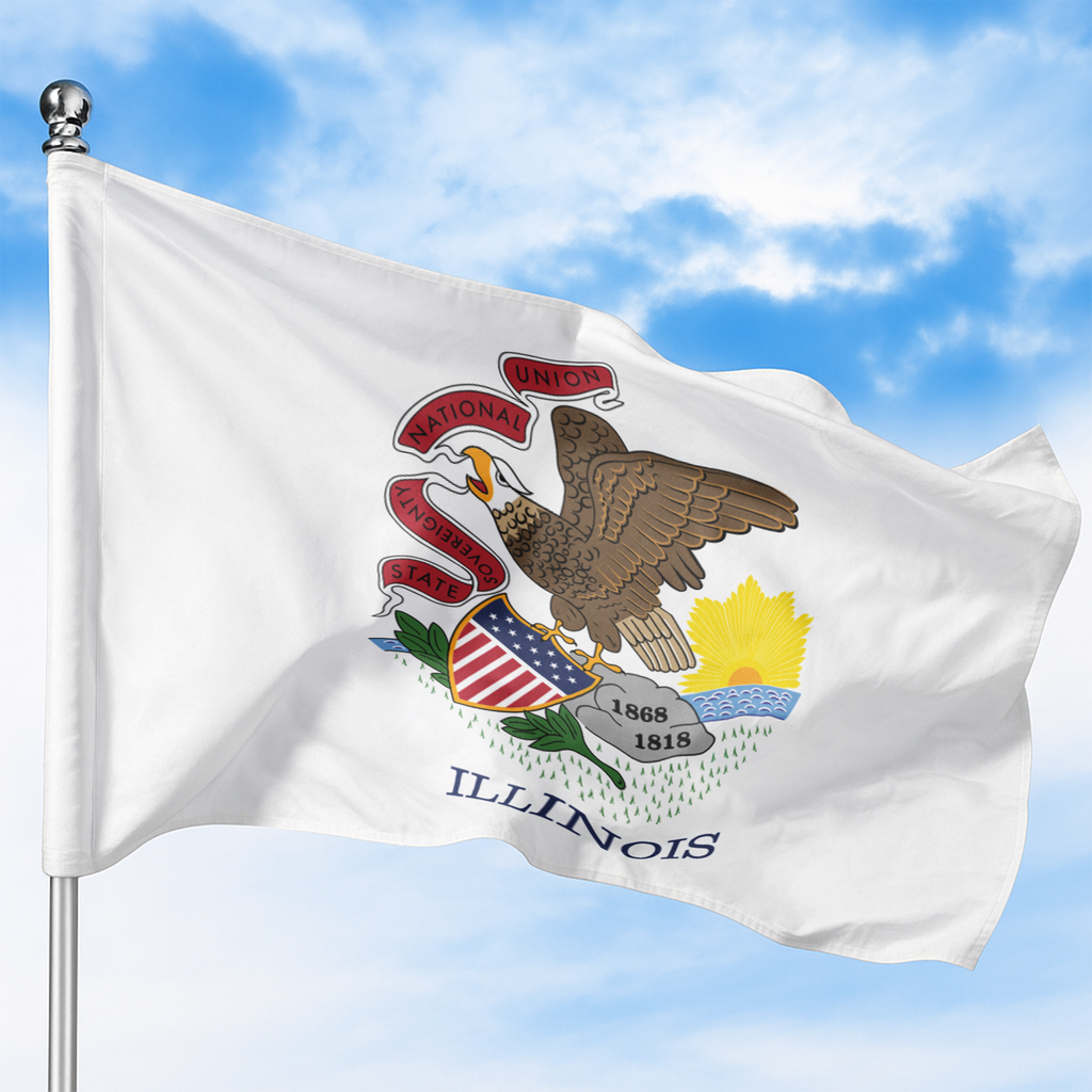 ILLINOIS STATE FLAG