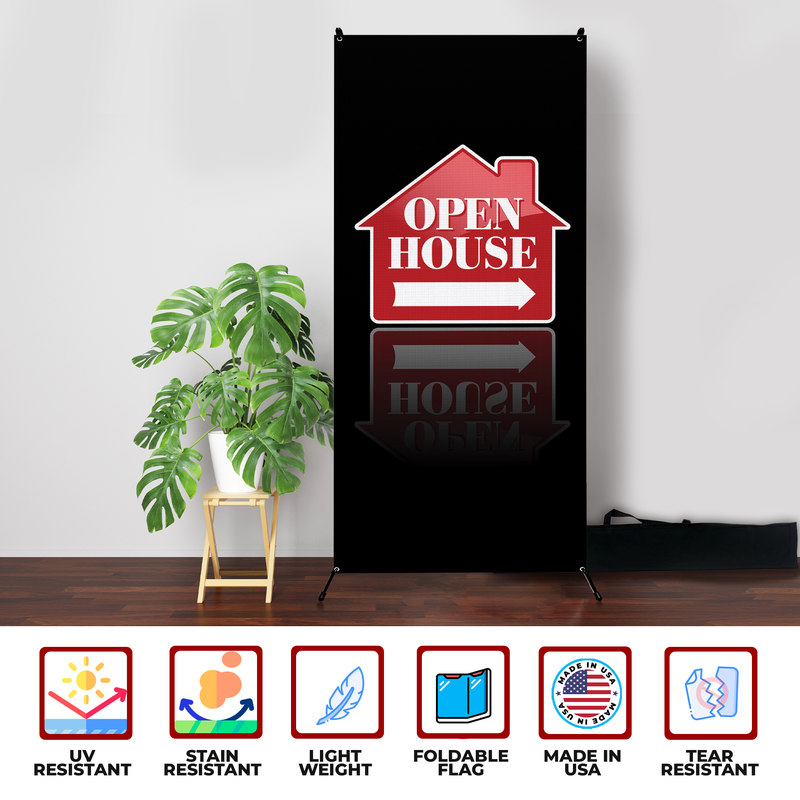 OPEN HOUSE X-BANNER