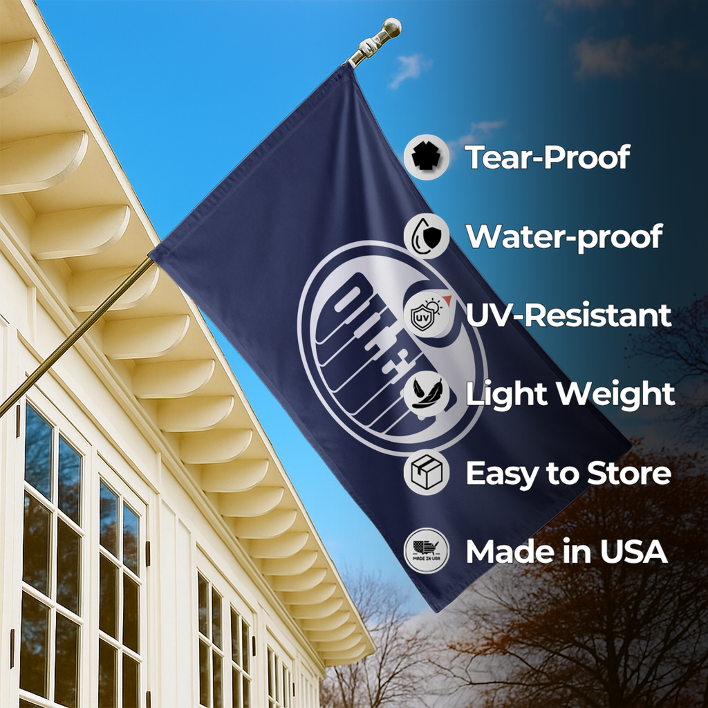 EDMONTON OILERS FLAG