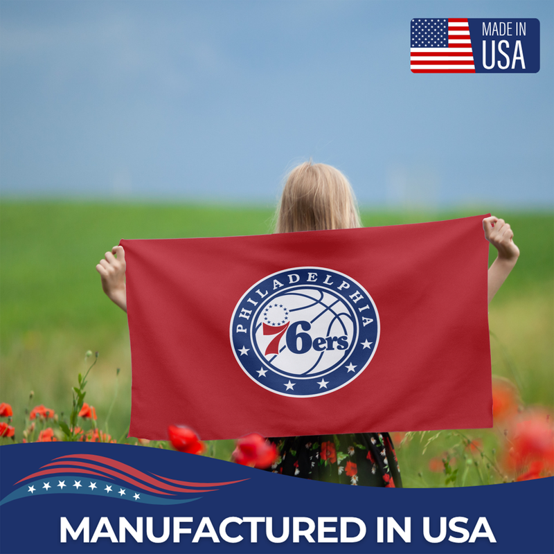 PHILADELPHIA 76ERS FLAG