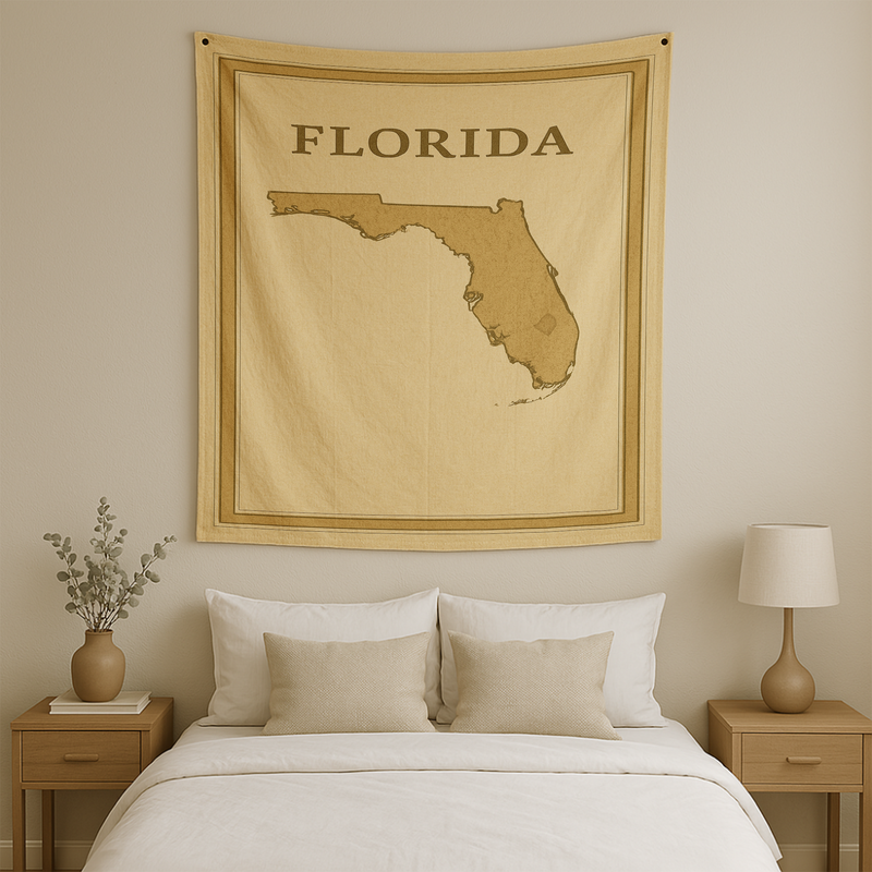 FLORIDA WALL TAPESTRY