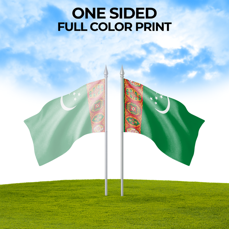 TURKMENISTA FLAG