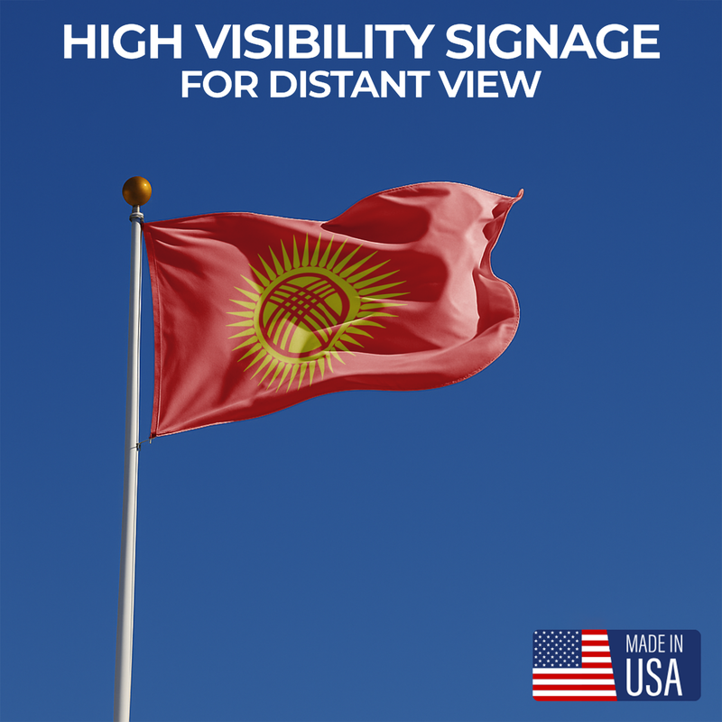 KYRGYZSTAN FLAG