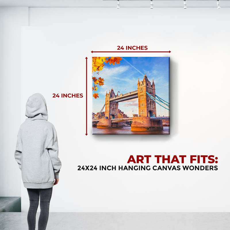 LONDON TOWER BRIDGE CANVAS DECOR