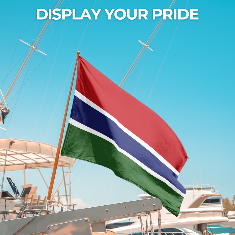 GAMBIA FLAG